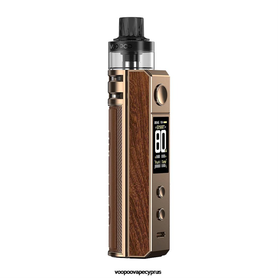 VOOPOO DRAG H80S κιτ λοβών χρυσό ροδόξυλο 442P245 - VOOPOO Vape Pen