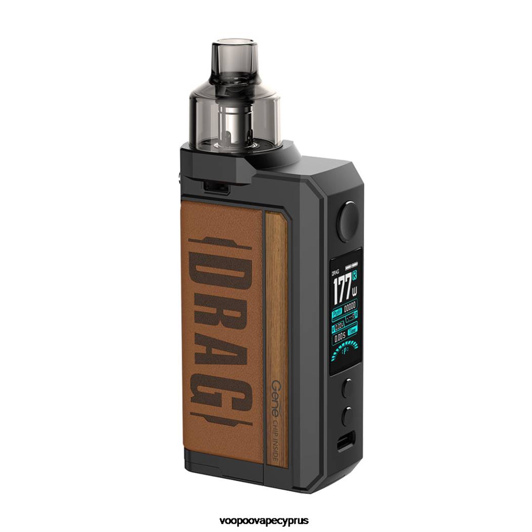 VOOPOO DRAG MAX συσκευή mod vintage καφέ 442P334 - VOOPOO Vape Store