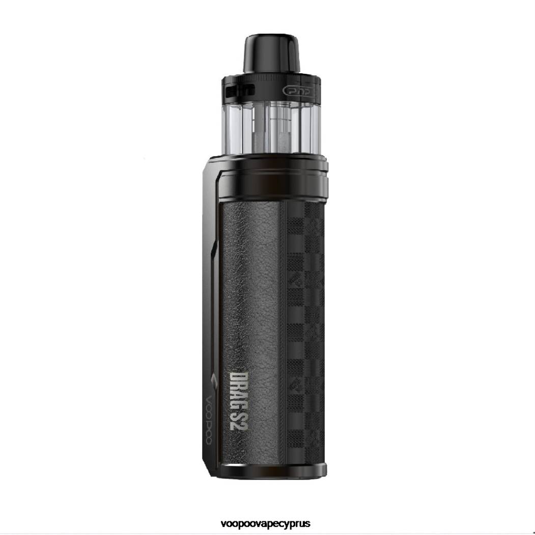 VOOPOO DRAG S2 pod mod kit καρό μαύρο 442P265 - VOOPOO Vape Pen