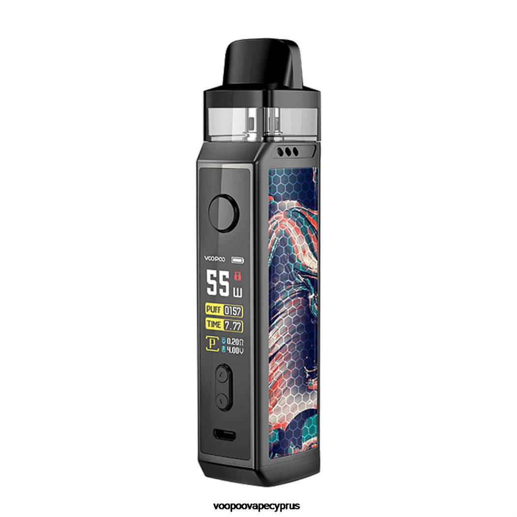 VOOPOO VINCI X mod pod kit γαλαζοπράσινο 442P391 - VOOPOO Vape Drag Lietuva