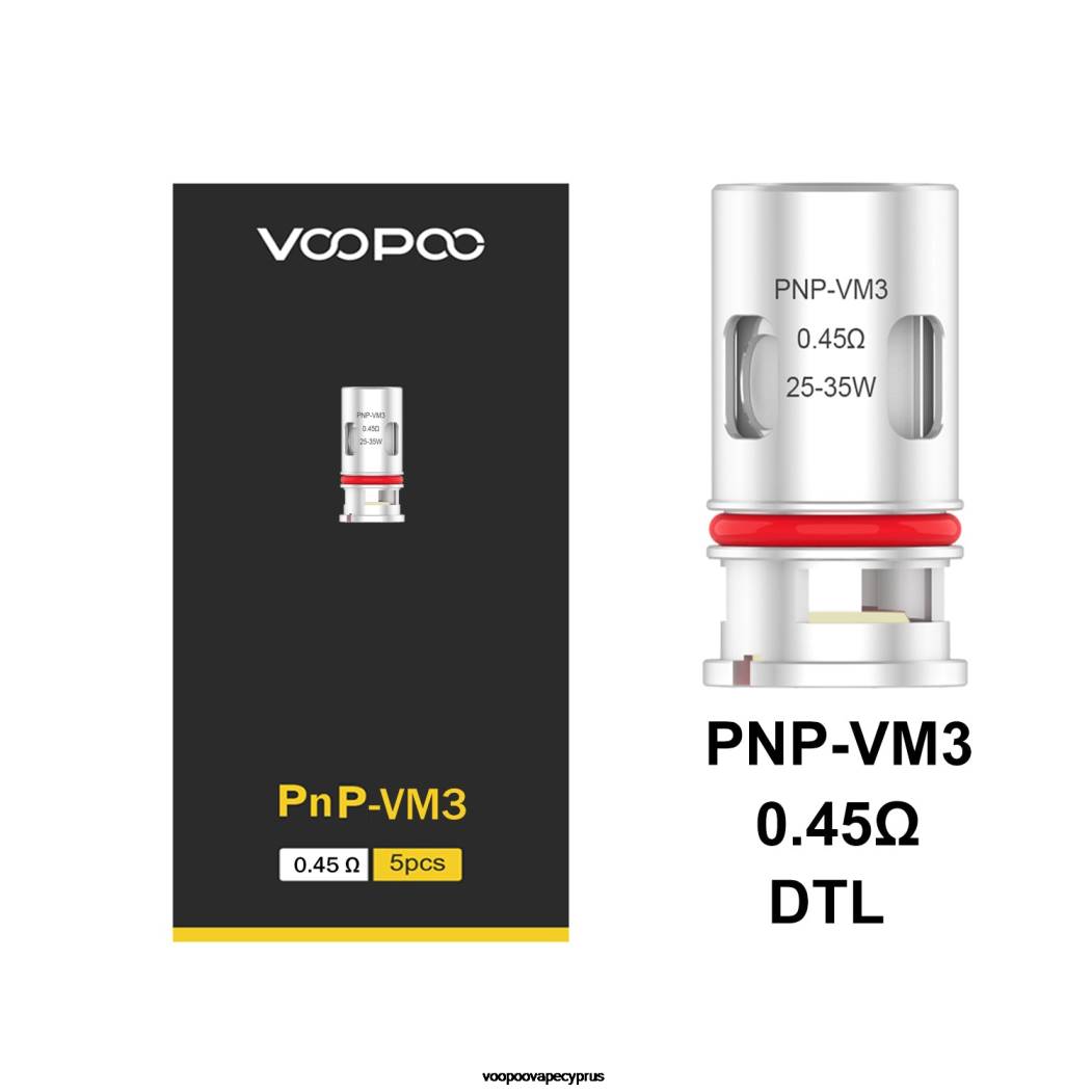 VOOPOO PNP πηνία (5 τμχ) pnp-c1 442P584 - VOOPOO Vape Store