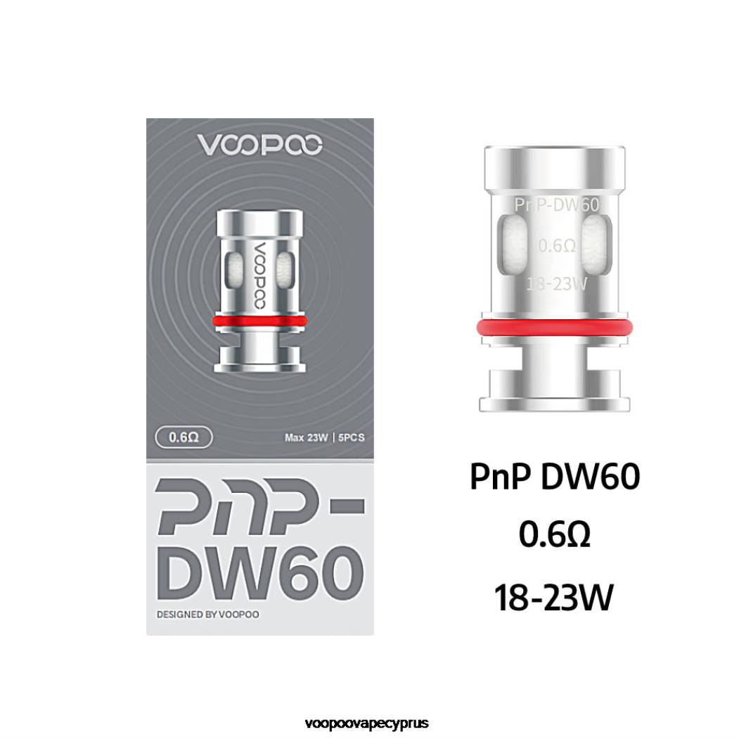 VOOPOO PNP πηνία (5 τμχ) pnp-c1 442P584 - VOOPOO Vape Store