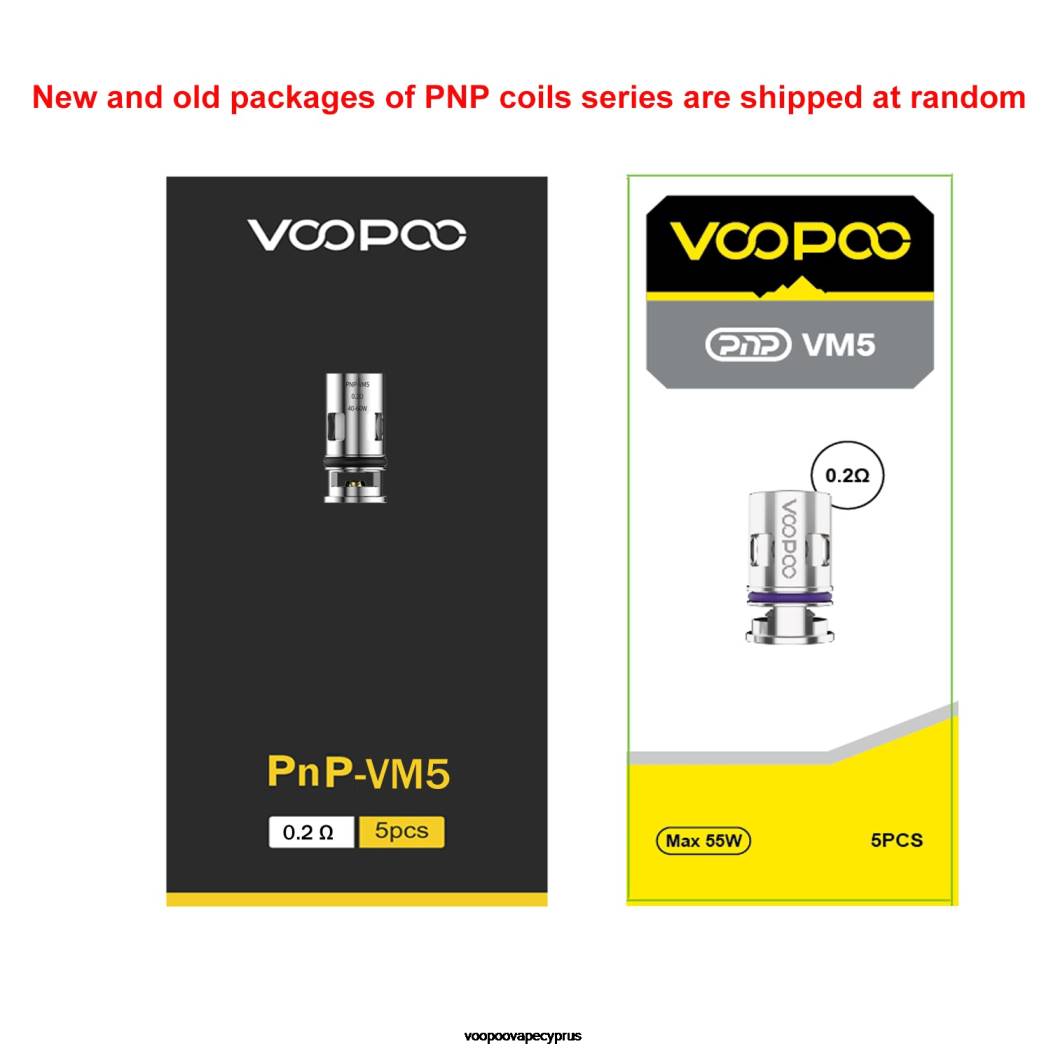 VOOPOO PNP πηνία (5 τμχ) pnp-c1 442P584 - VOOPOO Vape Store