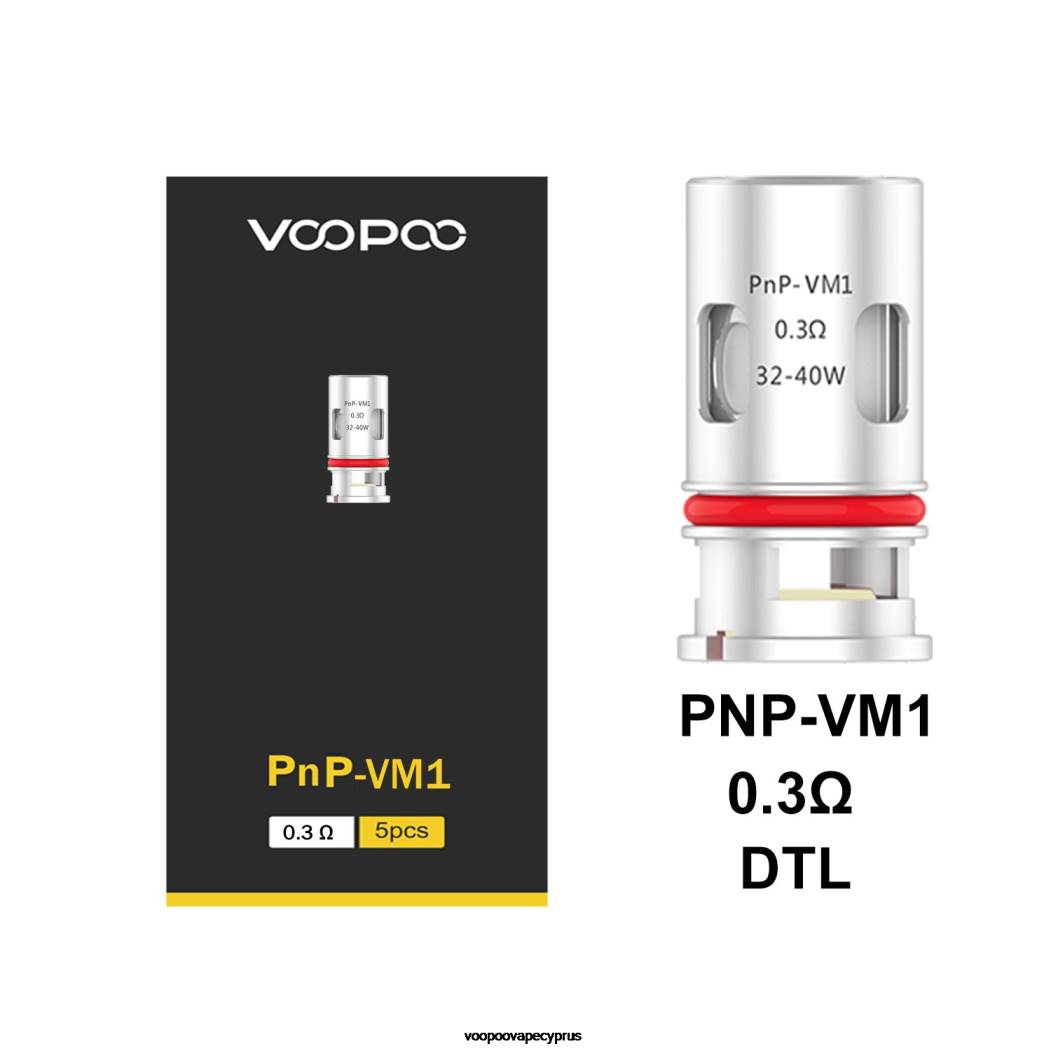 VOOPOO PNP πηνία (5 τμχ) pnp-c1 442P584 - VOOPOO Vape Store