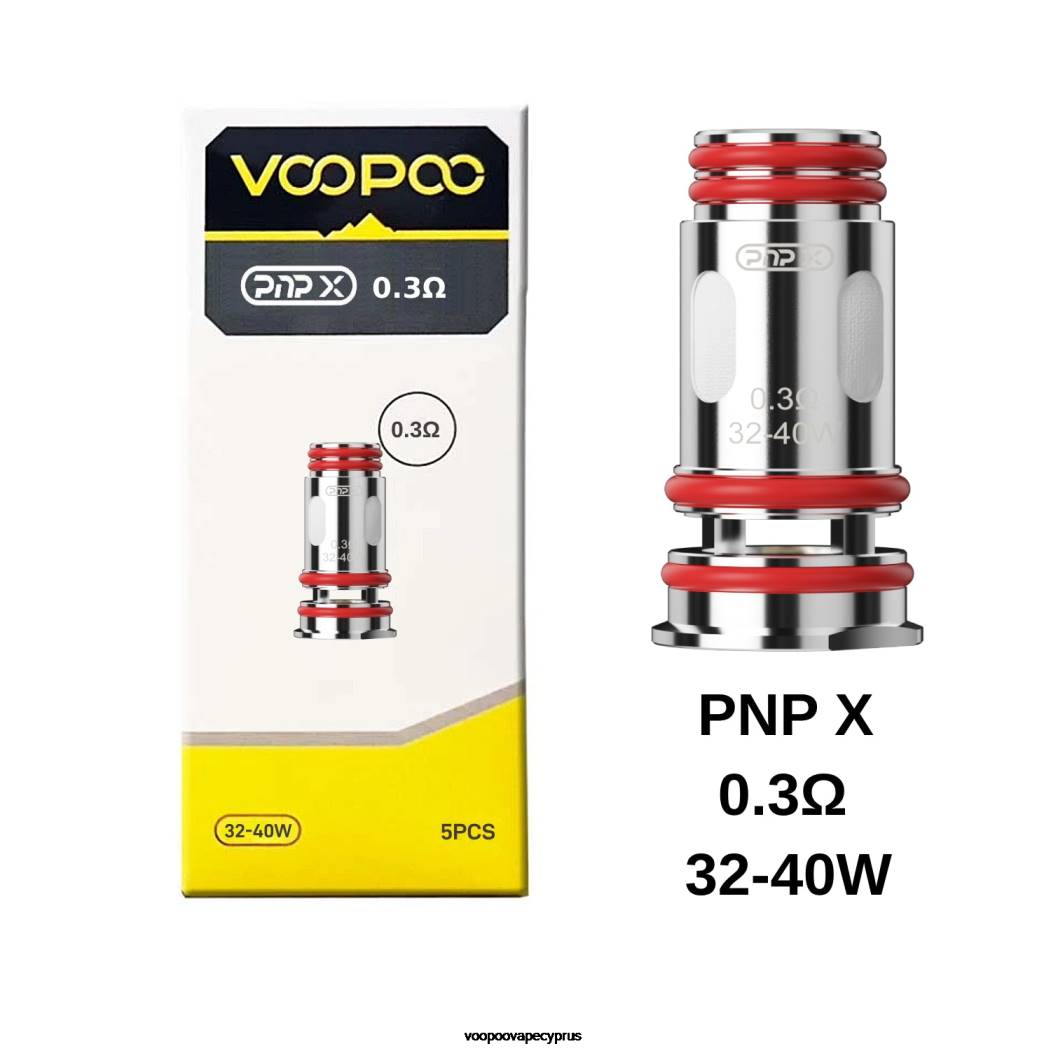 VOOPOO PNP πηνία (5 τμχ) pnp x 0,3 ohm 442P607 - VOOPOO Vape Lietuva